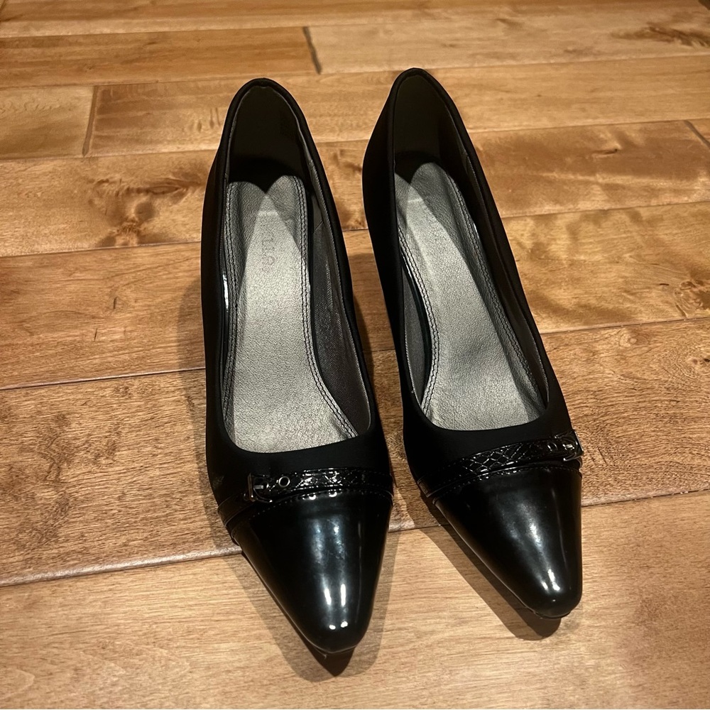 Marbella black heels